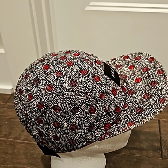 HUF X Liberty Achilles Volley 5 Panel Black Cap - Picture 3 of 6